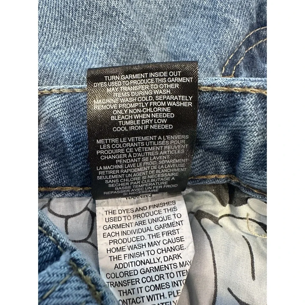 Empyre Jeans Loose Fit Mens Blue Denim Skater Baggy Streetwear Size 30